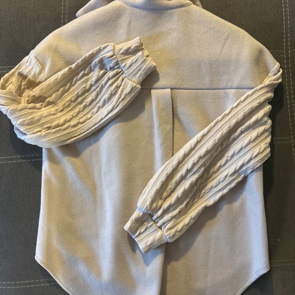 Beige sweater jacket - Picture 5 of 5